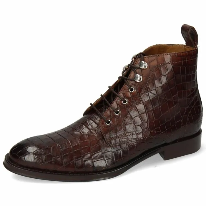 Mens Ankle Boots Melvin and Hamilton Kane 24 Brown
