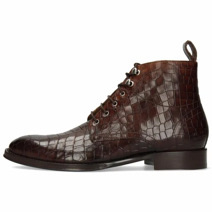 Mens Ankle Boots Melvin and Hamilton Kane 24 Brown