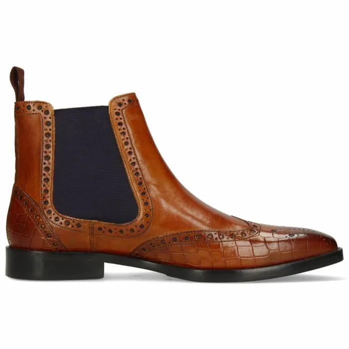 Mens Ankle Boots Melvin and Hamilton Martin 5 Brown