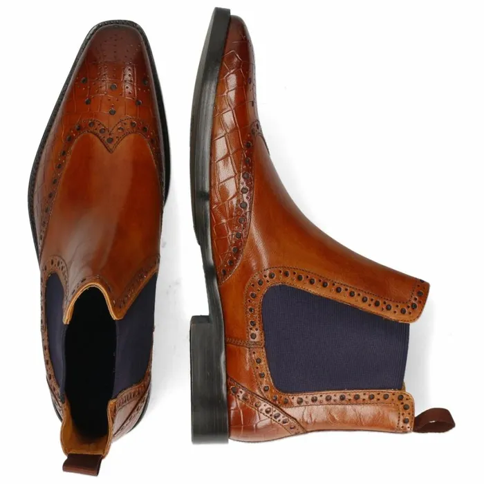 Mens Ankle Boots Melvin and Hamilton Martin 5 Brown