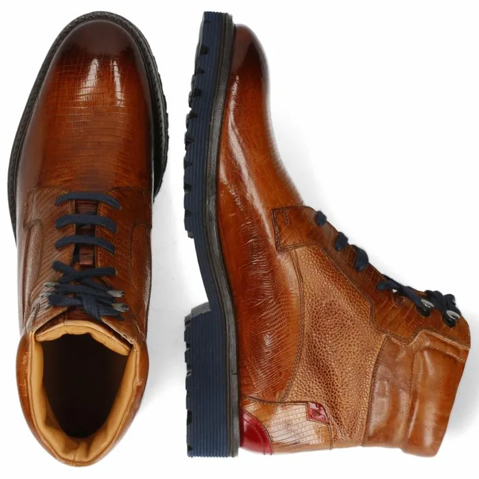 Mens Ankle Boots Melvin and Hamilton Trevor 25 Brown