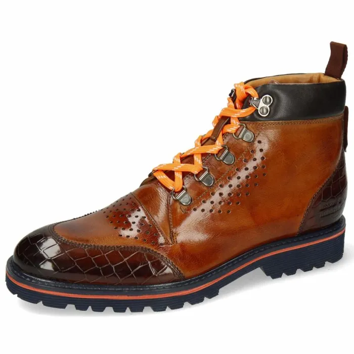 Mens Ankle Boots Melvin and Hamilton Trevor 5 Brown