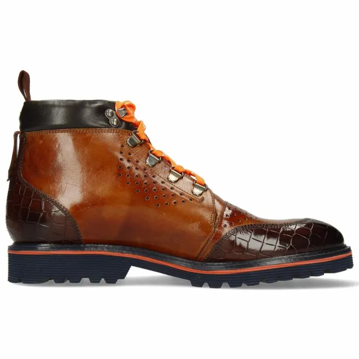 Mens Ankle Boots Melvin and Hamilton Trevor 5 Brown