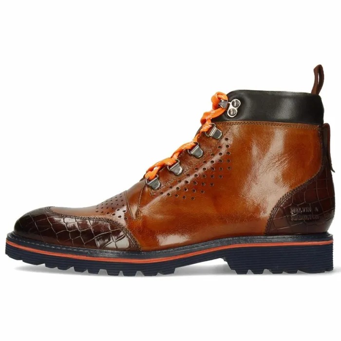 Mens Ankle Boots Melvin and Hamilton Trevor 5 Brown