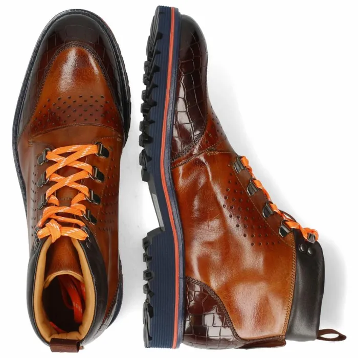 Mens Ankle Boots Melvin and Hamilton Trevor 5 Brown
