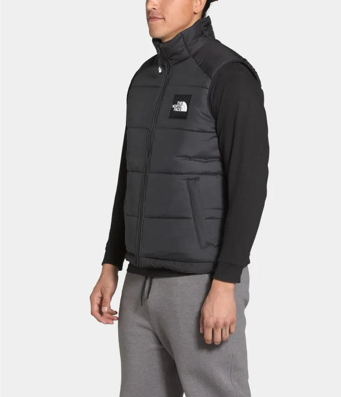 Mens Brazenfire VestEU Asphalt Grey The North Face Insulated and Down Jackets