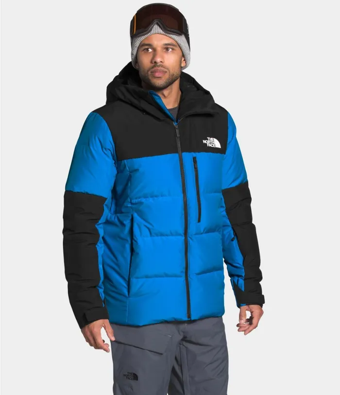 Mens Corefire Down Jacket Clear Lake Bluetnf Black The North Face Snow