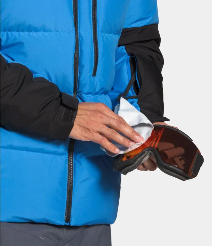 Mens Corefire Down Jacket Clear Lake Bluetnf Black The North Face Snow