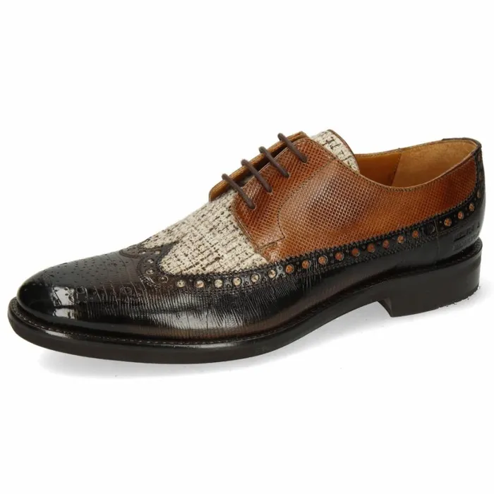 Mens Derbies Melvin and Hamilton Clint 34 Brown