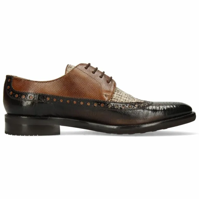 Mens Derbies Melvin and Hamilton Clint 34 Brown