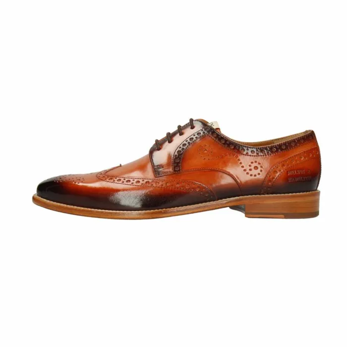 Mens Derbies Melvin and Hamilton Dylan 2 Orange