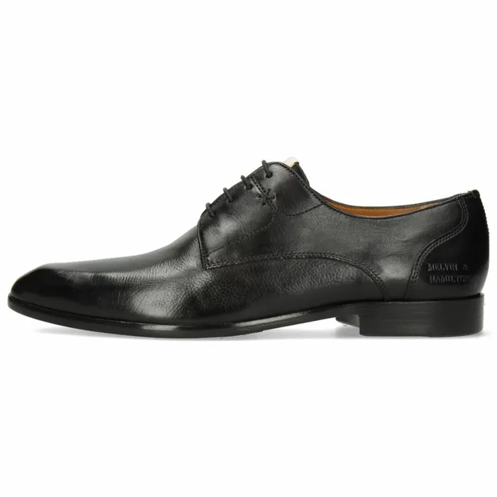 Mens Derbies Melvin and Hamilton Elyas 4 Black