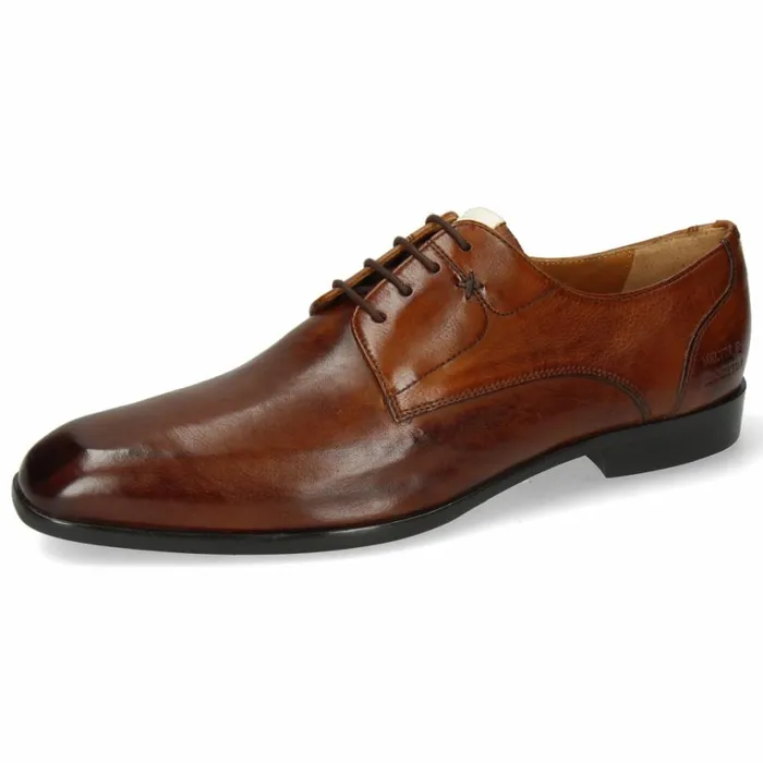 Mens Derbies Melvin and Hamilton Elyas 4 Brown