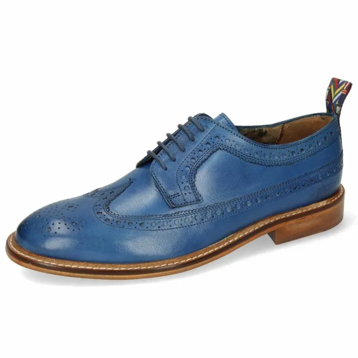 Mens Derbies Melvin and Hamilton Matthew 23 Blue