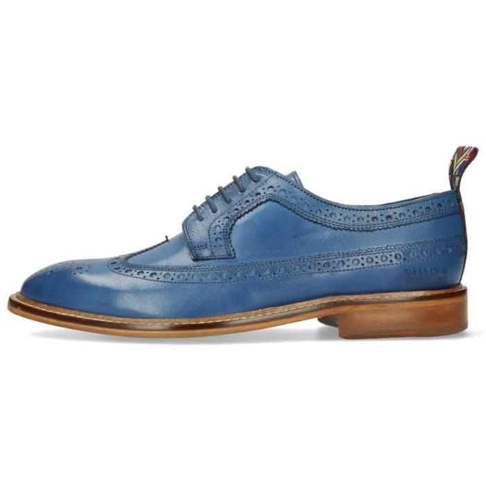 Mens Derbies Melvin and Hamilton Matthew 23 Blue