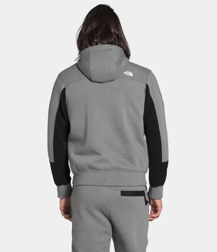 Mens Graphic Collection Full Zip Tnf Medium Grey Heathertnf Black The North Face Hoodies and Sweatshirts
