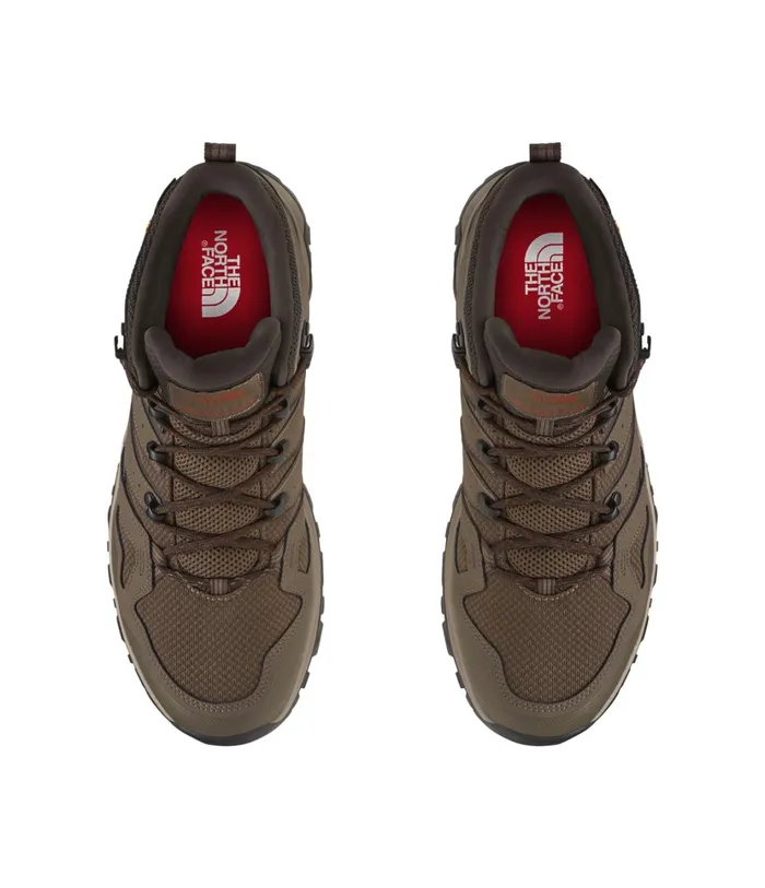 Mens Hedgehog Fastpack II Mid WP Bipartisan Browncoffee Brown The North Face Sneakers
