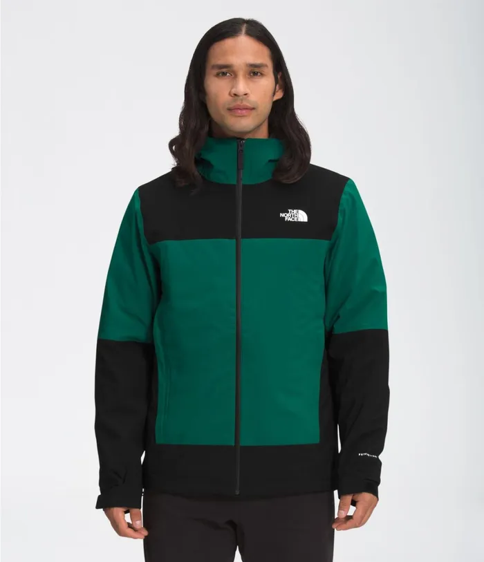 Mens Mountain Light FL Triclimate Jacket Blackasphalt Greycedar Tan The North Face 3In1 Mens Mountain Light FL Triclimate Jacket Blackasphalt Greycedar Tan The North Face 3In1