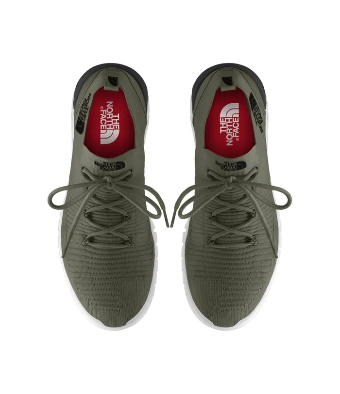 Mens Oscilate New Taupe Greentnf Black The North Face Sneakers