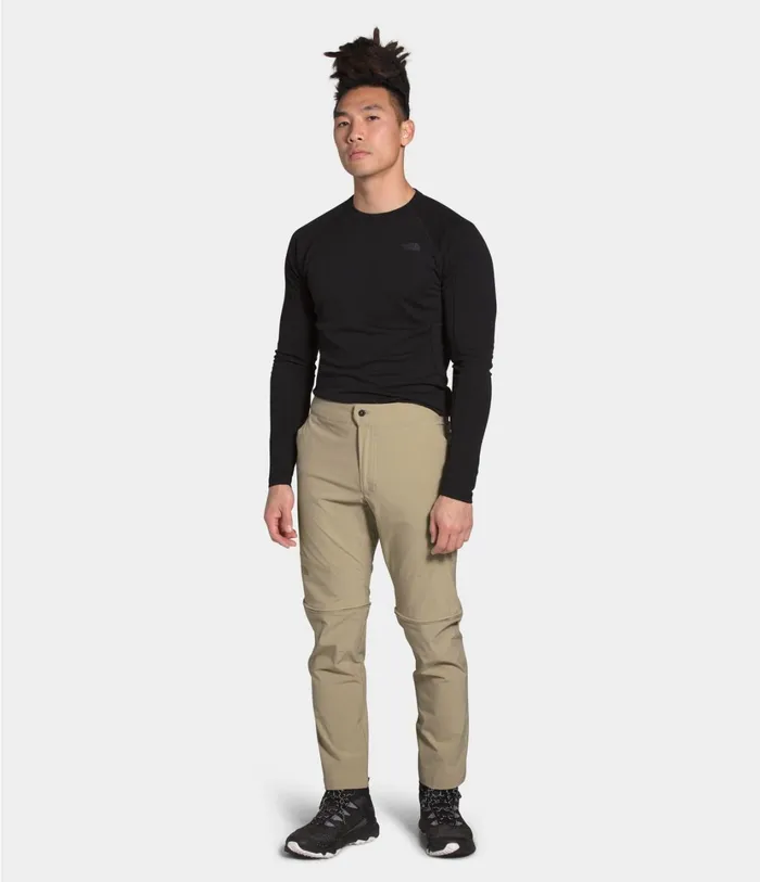 Mens Paramount Active Convertible Pants Twill Beige The North Face Pants