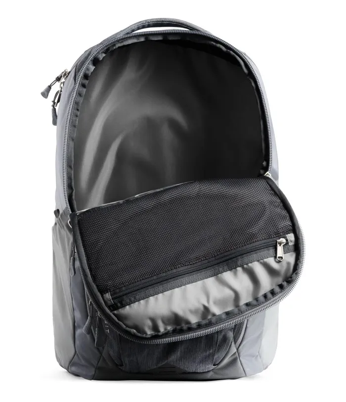 Mens Router Transit Backpack Tnf Medium Grey Heatherzinc Grey The North Face Backpacks
