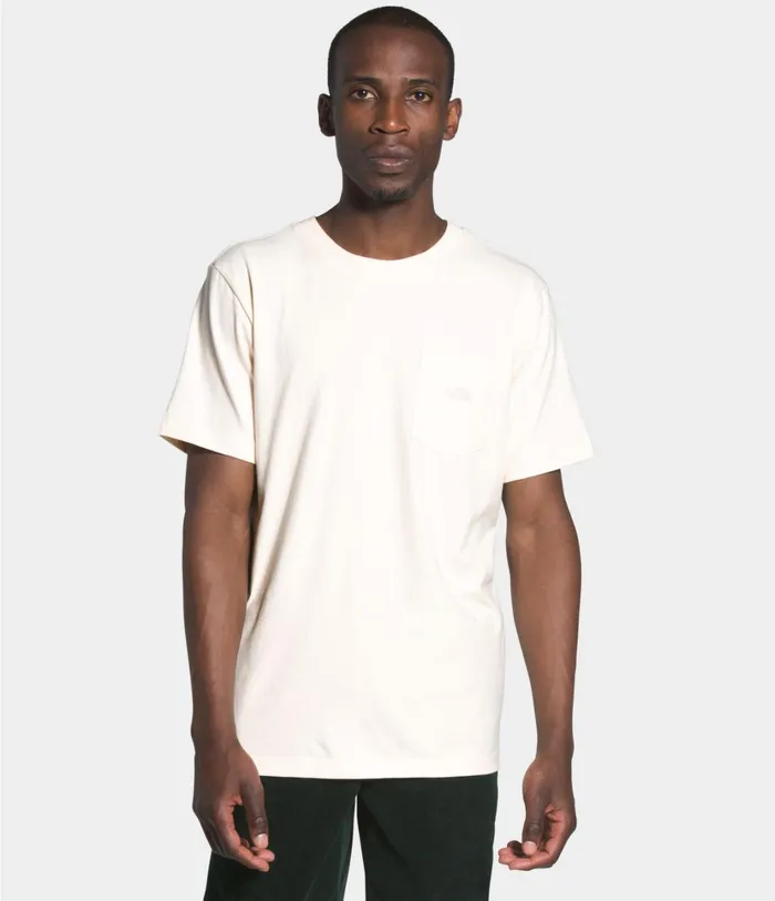Mens Short Sleeve Berkeley Tee Raw Undyed The North Face TShirts