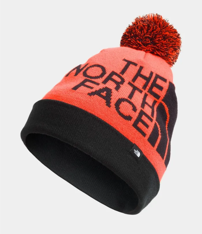 Mens Ski Tuke Flaretnf Black The North Face Beanies and Scarves