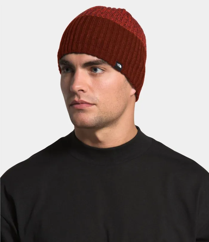 Mens The Blues Beanie Brandy Brownburnt Ochre The North Face Beanies and Scarves