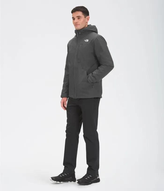 Mens Tour Triclimate Jacket Tnf Dark Grey Heather The North Face Insulated and Down Jackets