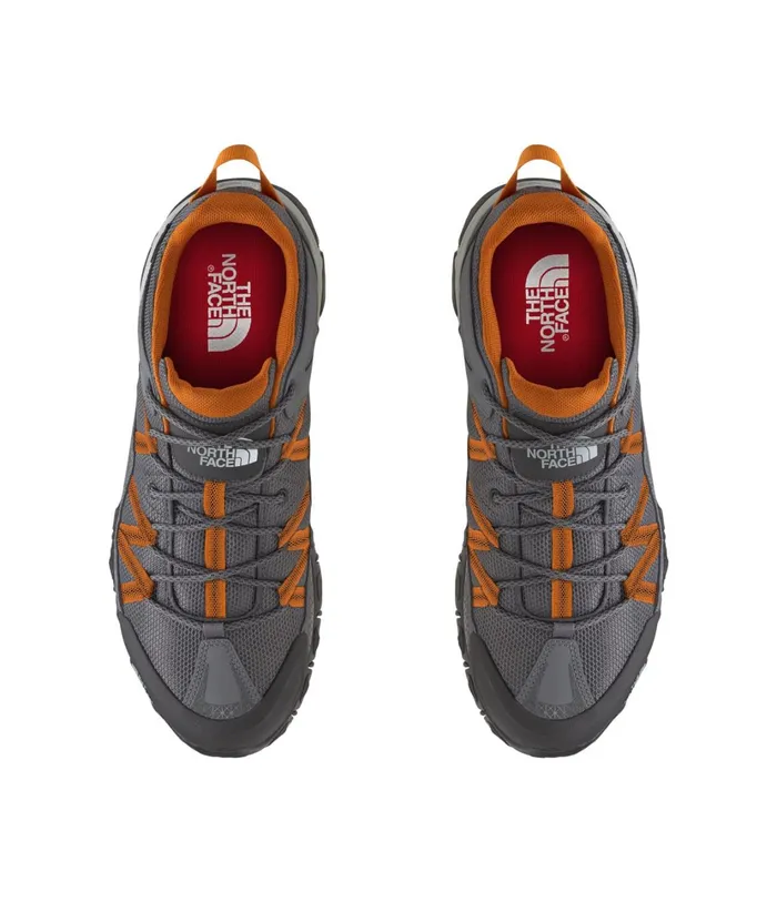 Mens Ultra 111 WP Zinc Greyburnt Orange The North Face Hiking