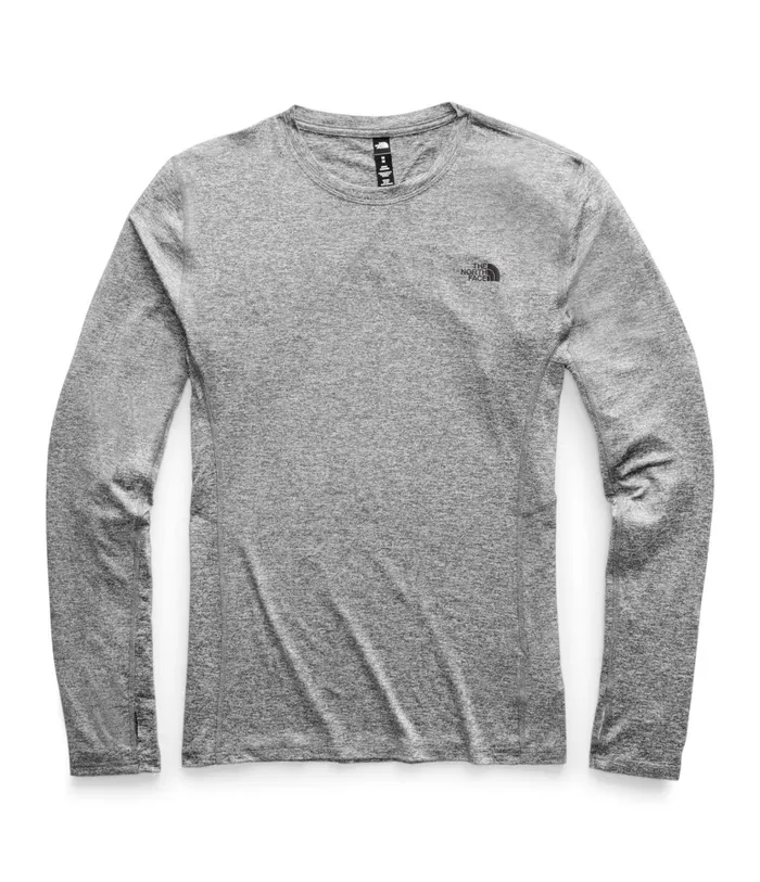 Mens Warm Poly Crew Tnf Medium Grey Heather The North Face TShirts