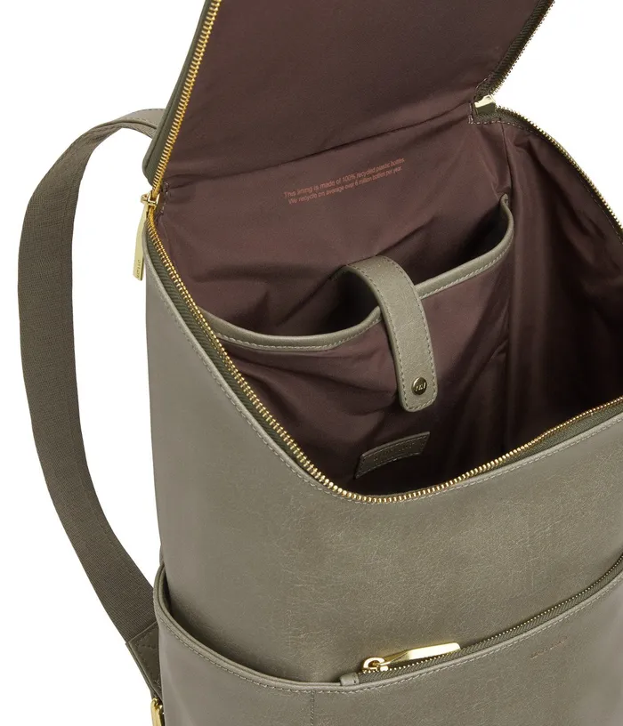MensWomen Dean Vegan Backpack 8211 Vintage Sage Matt and Nat Backpacks