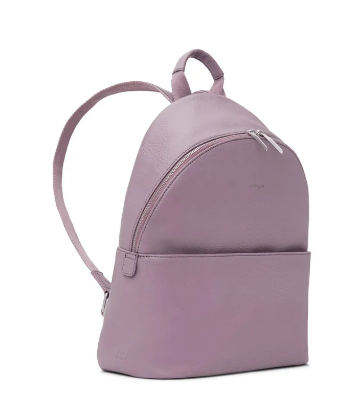 MensWomen July Vegan Backpack 8211 Dwell Amethyst Matt and Nat Backpacks