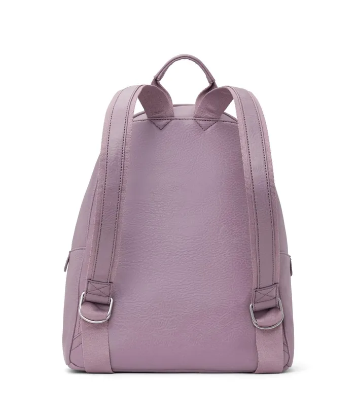 MensWomen July Vegan Backpack 8211 Dwell Amethyst Matt and Nat Backpacks