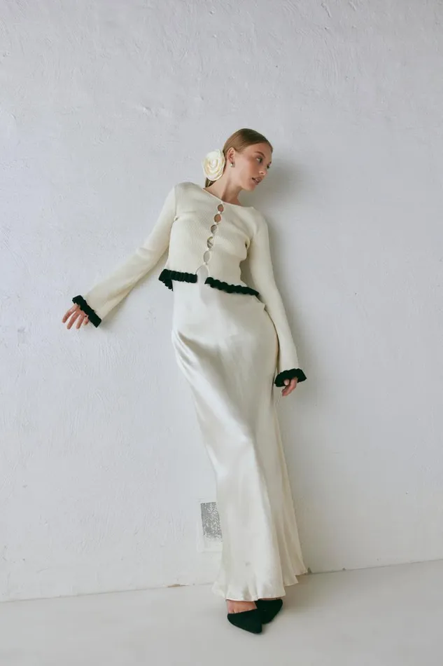 MidiMaxi Dresses Women VRG GRL Meet Me On The Dance Floor Bias Cut Maxi Dress Cream MidiMaxi Dresses Women VRG GRL Meet Me On The Dance Floor Bias Cut Maxi Dress Cream
