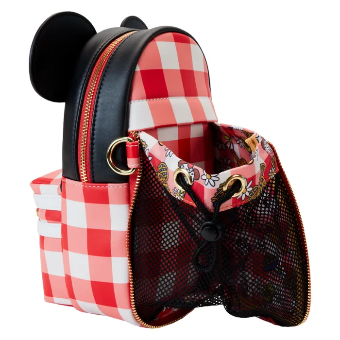 Minnie Mouse Picnic Blanket Cup Holder Crossbody Bag Unisex Loungefly Crossbody Bags Minnie Mouse Picnic Blanket Cup Holder Crossbody Bag Unisex Loungefly Crossbody Bags
