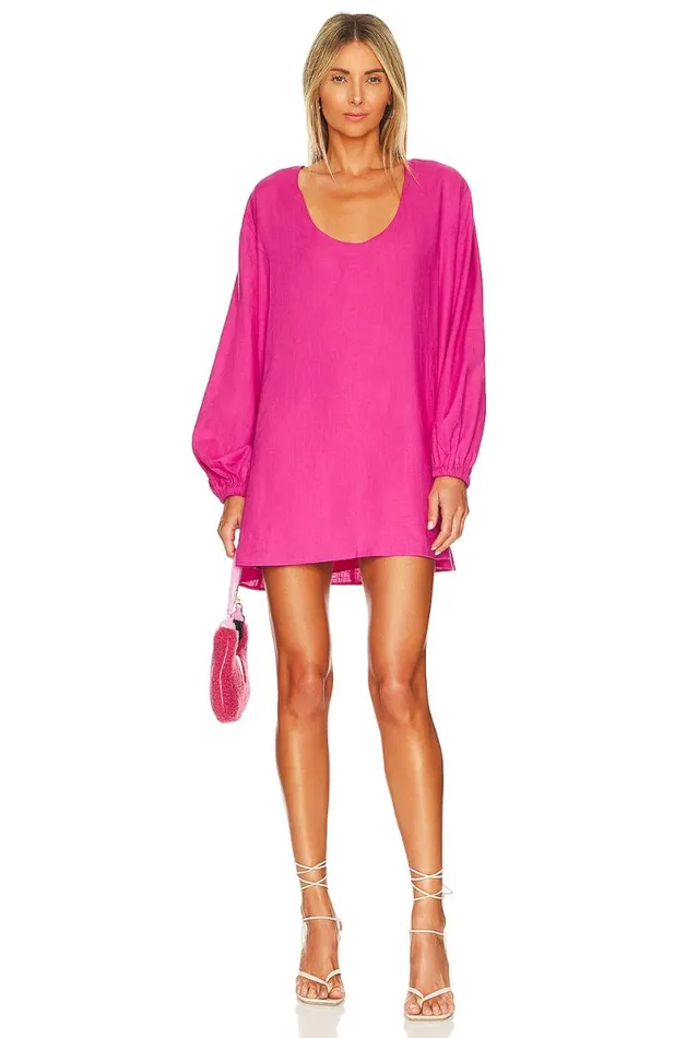 Moda Mini Dress Hot Pink Women Lovers and Friends Dresses