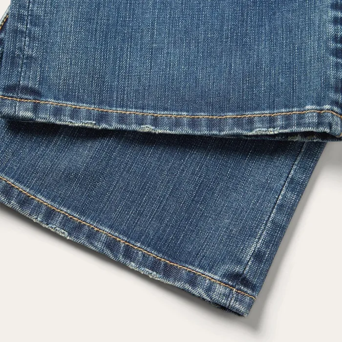 Modern Cut Men Stetson 1312 Modern Fit Jeans Blue