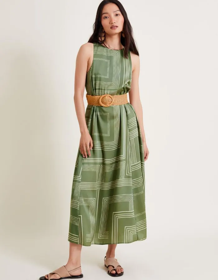 Monsoon Anica Maxi Dress Green Women Maxi Dresses Monsoon Anica Maxi Dress Green Women Maxi Dresses