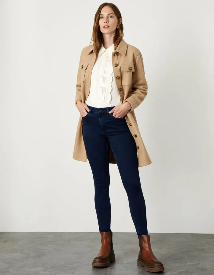 Monsoon Carla Premium Skinny Jeans Blue Women Denim