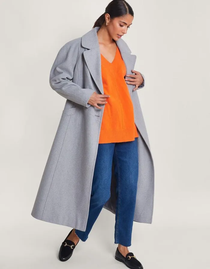Monsoon Coni Cashmere Jumper Orange Women Knitwear Monsoon Coni Cashmere Jumper Orange Women Knitwear