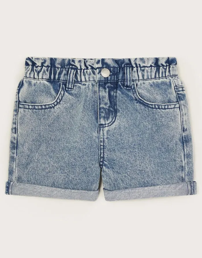 Monsoon Denim Shorts Blue Children Trousers and Shorts Monsoon Denim Shorts Blue Children Trousers and Shorts