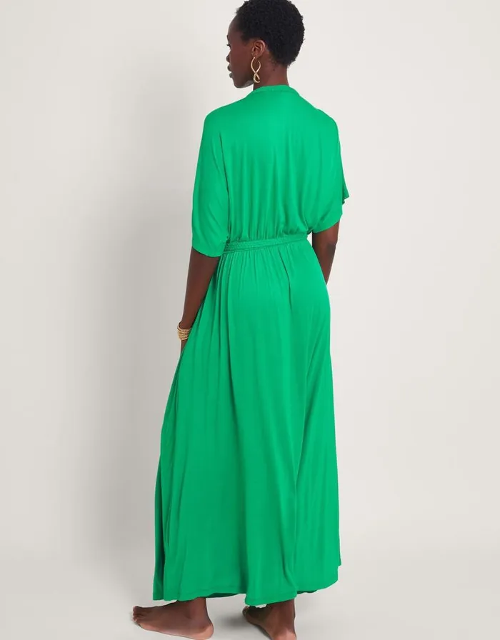 Monsoon Everly Jersey Dress Green Women Beachwear and Swimwear Monsoon Everly Jersey Dress Green Women Beachwear and Swimwear