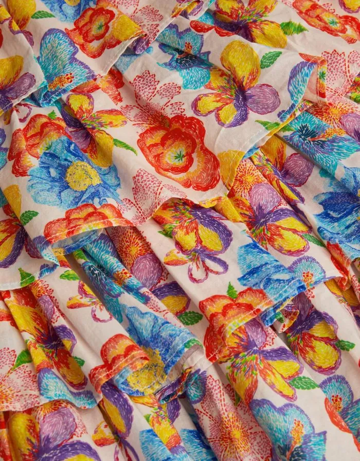 Monsoon Floral Print Ruffle Set Pink Children Dresses Monsoon Floral Print Ruffle Set Pink Children Dresses