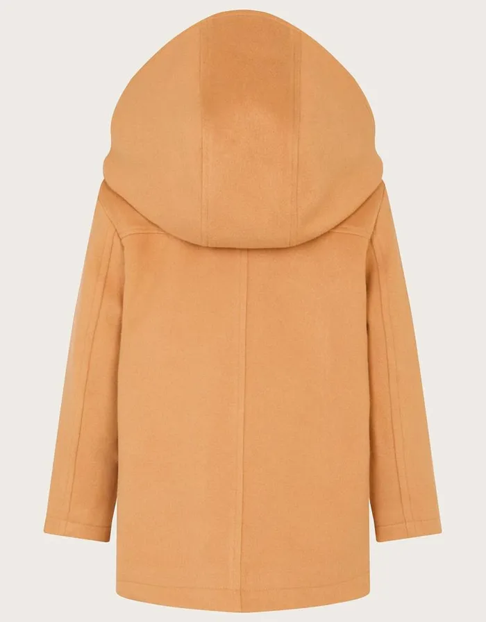 Monsoon Hooded Duffle Coat Camel Children Coats and Jackets Monsoon Hooded Duffle Coat Camel Children Coats and Jackets