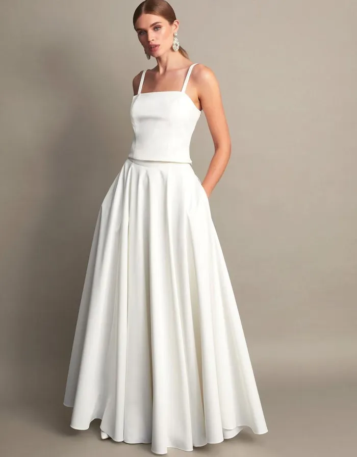 Monsoon Isla Bustier Bridal Top Ivory Women Tops and Blouses