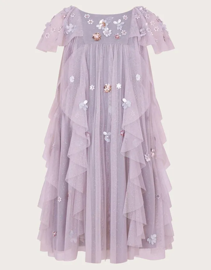 Monsoon Land Of Wonder Floral Sequin Waterfall Dress Purple Children Dresses Monsoon Land Of Wonder Floral Sequin Waterfall Dress Purple Children Dresses