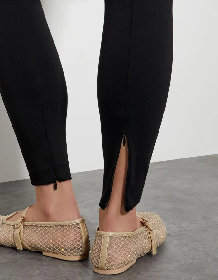 Monsoon Pree High Rise Ponte Leggings Black Women Trousers and Jeans Monsoon Pree High Rise Ponte Leggings Black Women Trousers and Jeans