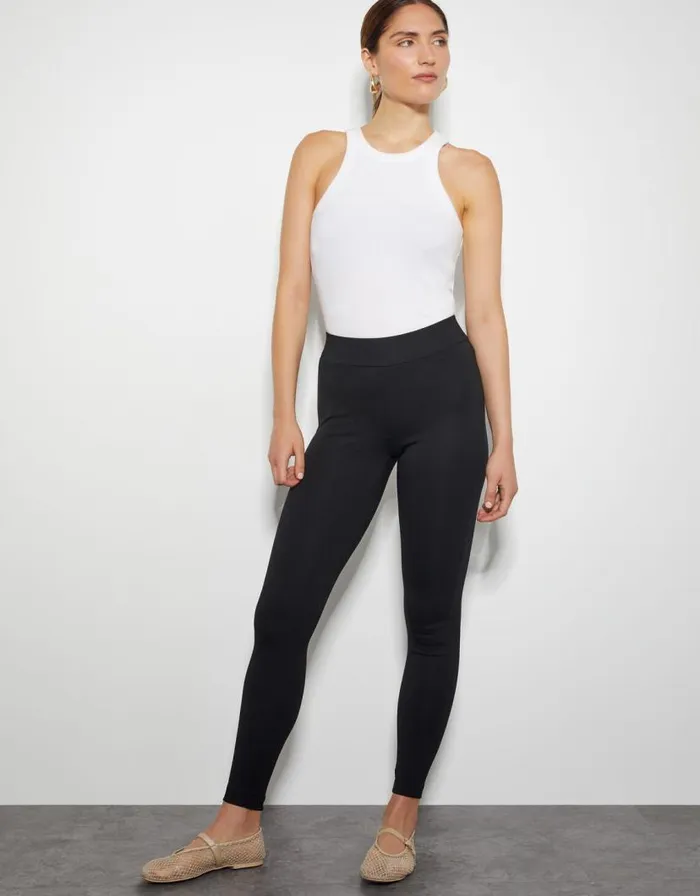 Monsoon Pree High Rise Ponte Leggings Black Women Trousers and Jeans Monsoon Pree High Rise Ponte Leggings Black Women Trousers and Jeans