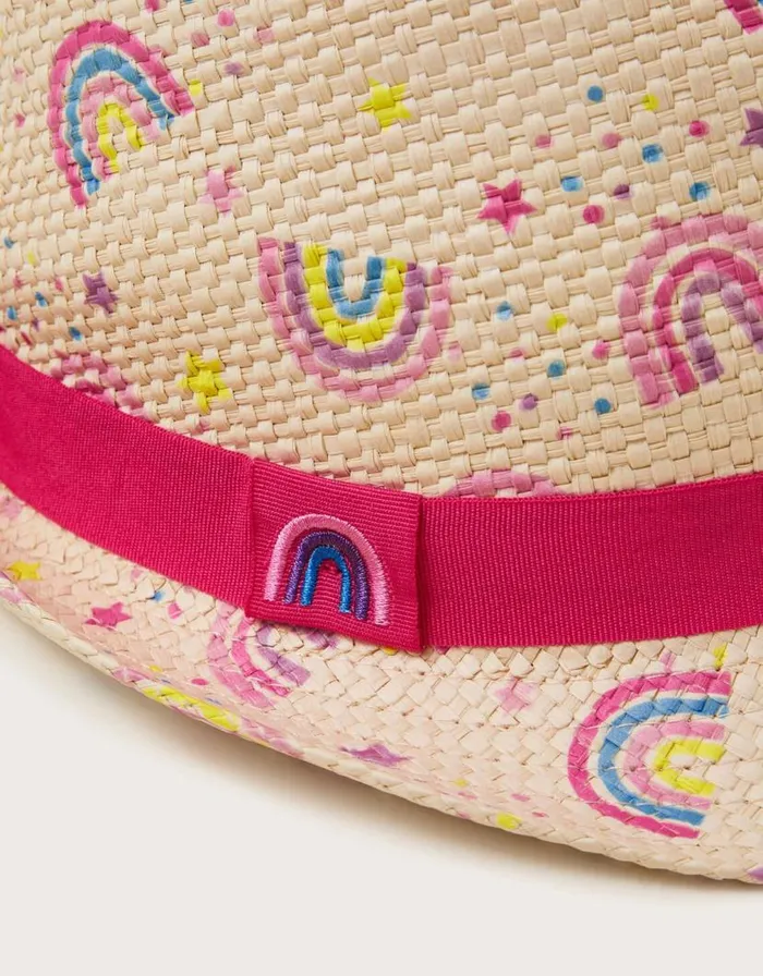 Monsoon Rainbow Trilby Hat Multi Children Hats and Sunglasses Monsoon Rainbow Trilby Hat Multi Children Hats and Sunglasses